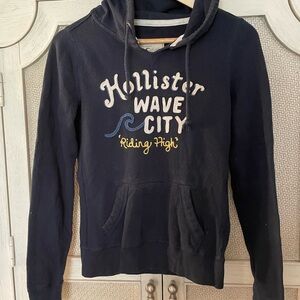 Vintage Hollister Navy Blue Hoodie